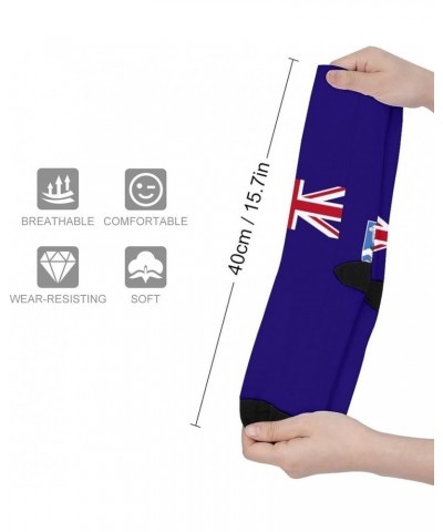 Socks Fernch Polynesia Flag Casual Socks Funny 3D Print Colorful Soft Athletic Sport Novelty Tube Crew Socks Style-3 $13.19 A...