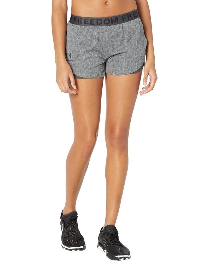 Women's New Freedom Play Up Shorts Jet Gray (010)/Mod Gray $10.53 Activewear