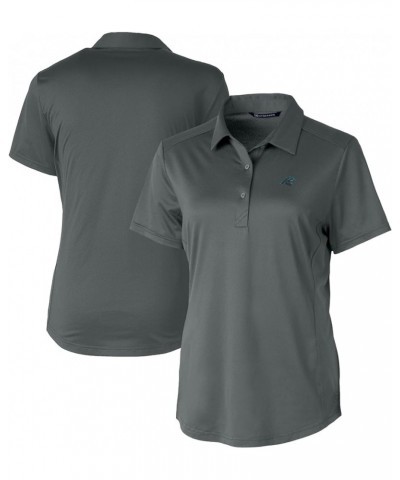 Women's NFL Prospect Textured Stretch Polo Carolina Panthers, Steel $27.67 T-Shirts