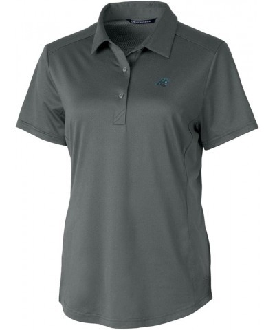 Women's NFL Prospect Textured Stretch Polo Carolina Panthers, Steel $27.67 T-Shirts