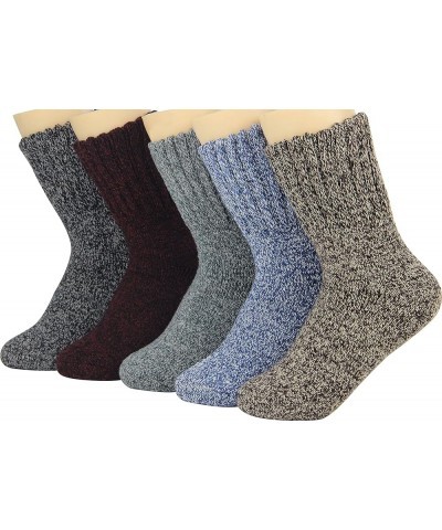 Boot Socks for Women - Thick Winter Socks - Knit Warm Socks - Gifts for Women Brown, Blue, Green, Black, Red $12.60 Socks