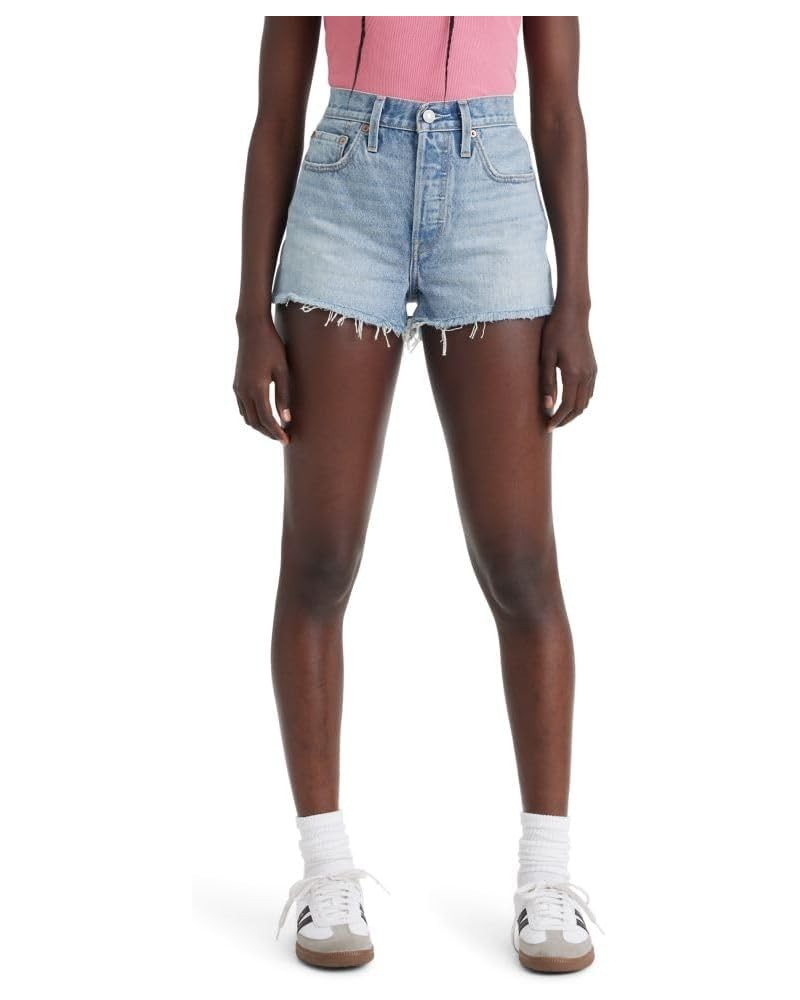 Women's 501 Original Shorts (Also Available in Plus) Standard (New) Micro Vibes $34.46 Shorts