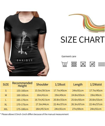 Women's T Shirt Casual Shirts Short Cotton Tops Summer Tee Black Black $11.59 T-Shirts