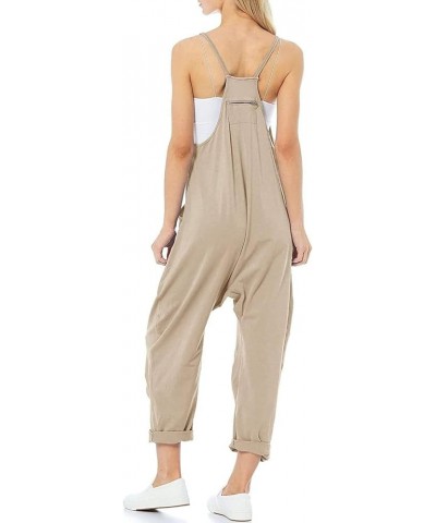 Women Casual Jumpsuits free Hot Shot Summer Onesie Spaghetti Strap Loose Romper Overalls Pocket A4 $11.87 Overalls