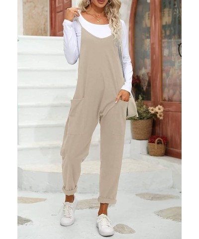 Women Casual Jumpsuits free Hot Shot Summer Onesie Spaghetti Strap Loose Romper Overalls Pocket A4 $11.87 Overalls