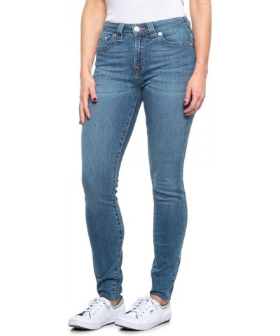 Women's Halle Mid Rise Super Skinny Fit Jean Medium Wash $43.88 Jeans