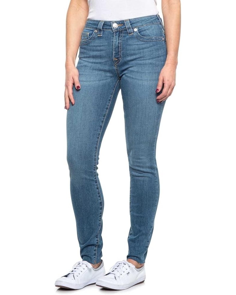 Women's Halle Mid Rise Super Skinny Fit Jean Medium Wash $43.88 Jeans