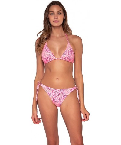 Starlette Triangle Women's Swimsuit Bikini Top with Removable Cups Coral Cove $41.65 Swimsuits