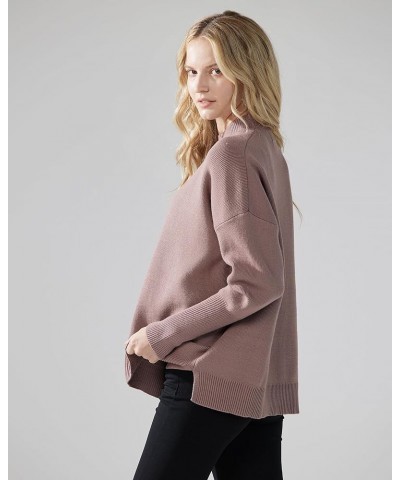 Women's Cozy Solid Classic Smooth Knit Long Ballon Sleeve Knit Sweater Tops 1030 / Coco $21.74 Sweaters