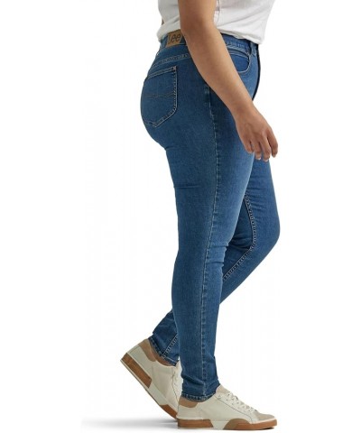 Women's Plus Size Ultra Lux Comfort with Flex Motion High Rise Skinny Jean Blue Format $18.86 Jeans