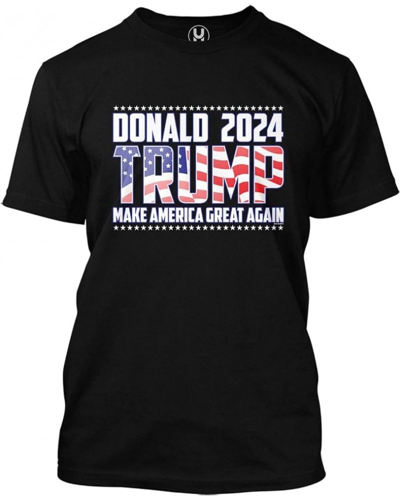 Trump for President - MAGA Republican Men's T-Shirt Black - Maga 2024 $9.44 T-Shirts