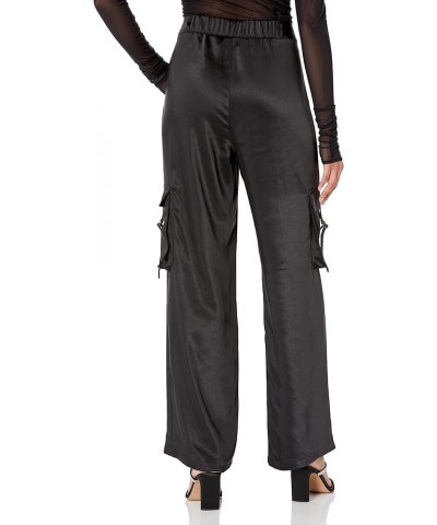 Women's Jessenia Shine Cargo Pants Black $28.56 Pants