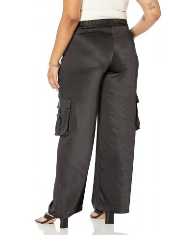 Women's Jessenia Shine Cargo Pants Black $28.56 Pants