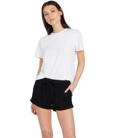 Women's Sunday Strut Elastic Waist Short Black Out 323 $10.56 Jackets