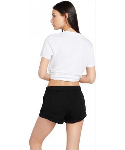 Women's Sunday Strut Elastic Waist Short Black Out 323 $10.56 Jackets