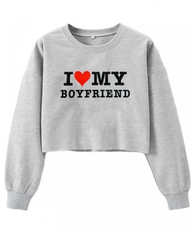 Women Y2k Graphic Crop Tops I Love to Make Boys Cry Shirt Crop Top Slim Fit Baby Tee Funny Slogan Tee Tops R Casual 8- Gray $...