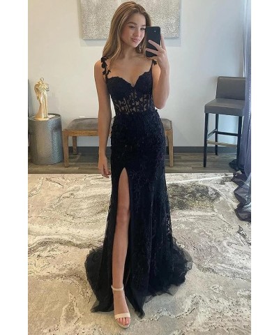 Mermaid Prom Dresses for Women Long Spaghetti Strap Formal Evening Gown Champagne $40.28 Dresses