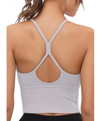 Sports Bra for Women Longline: Strappy Padded Bras for Workout Yoga Gym S- Lilac $14.52 Lingerie