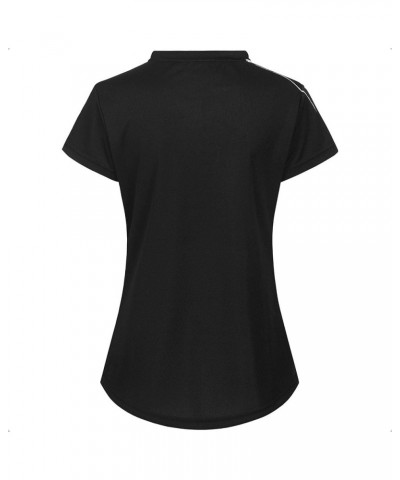 Women's Athletic Tosy Lady Shirts Small Black $21.50 Activewear