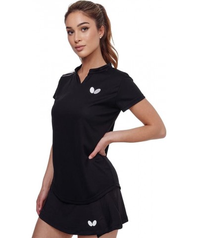 Women's Athletic Tosy Lady Shirts Small Black $21.50 Activewear