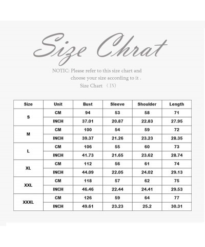 Women Long Sleeve Shirts Casual Buttons Neck Tunic Tops Loose Dressy Blouses Fashion Vintage Graphic Tees Fall Clothes B Blue...