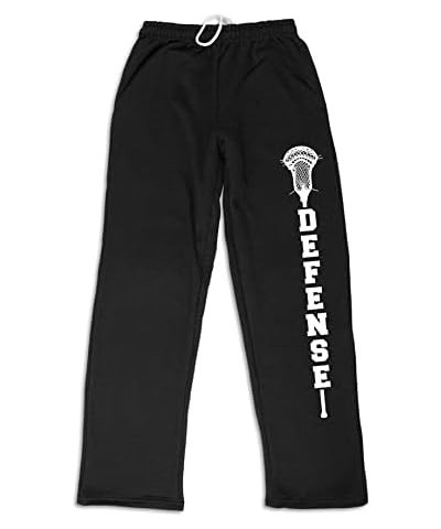 Guys Lacrosse Defense Sweatpants | Guys Lacrosse Apparel by ChalkTalk Sports | Multiple Colors | Youth and Adult Sizes Adult ...