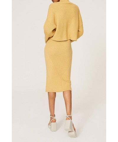 Rent The Runway Pre-Loved Yellow Knit Midi Skirt Yellow $23.72 Others