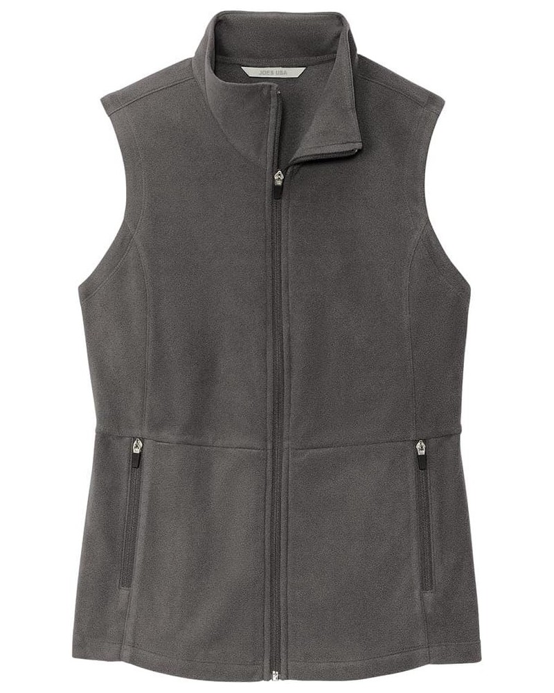 Ladies Lightweight Microfleece Vests in XS-4XL Pewter $18.27 Vests