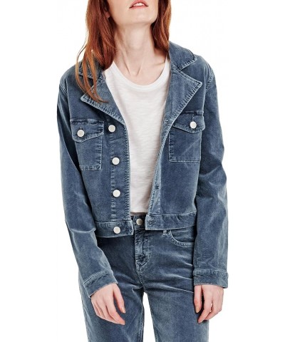 Women's Nicole Blazer Jackets Dusty Blue $35.03 Blazers