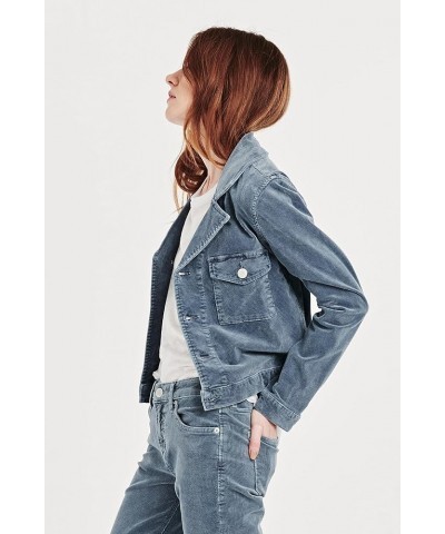 Women's Nicole Blazer Jackets Dusty Blue $35.03 Blazers