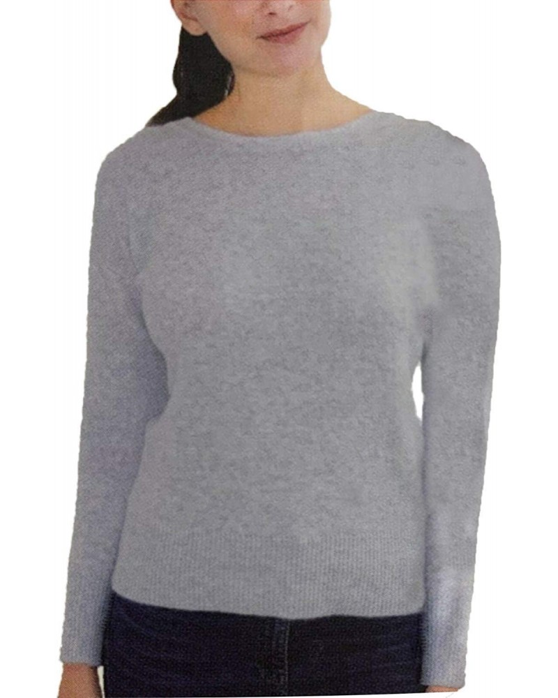 Tracy Women's Long Sleeve Pullover (L, Stone Grey HTR) $10.19 Sweaters