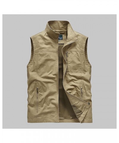 Womens Outdoor Jackets Vests Casual Full Zipper Sleeveless Hiking Fishing Vests Utility Travel Safari Cargo Vest with Pockets...