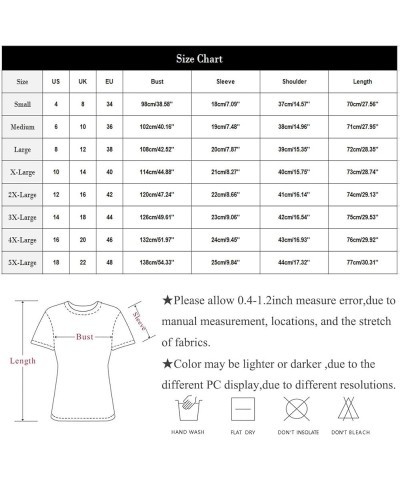 Womens T Shirts Loose Fit Henley Button V-Neck Short Sleeve Stylish Print Blouse Pleated Tunics Hide Belly Clothes 036- Wine ...