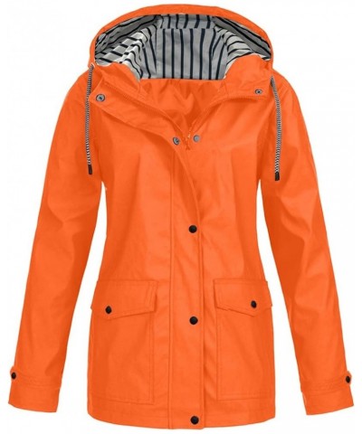 Womens Vests Fashion Women Warm Lightweight Jacket Hooded Windproof Winter Coat With Recycled Insulation Winter Z09141-orange...