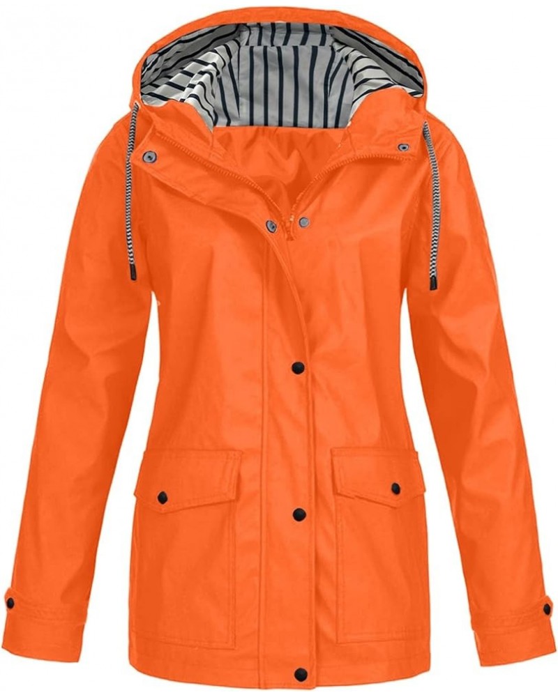 Womens Vests Fashion Women Warm Lightweight Jacket Hooded Windproof Winter Coat With Recycled Insulation Winter Z09141-orange...