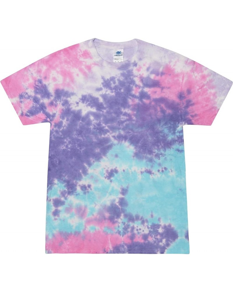 Tie Dye T-Shirts for Women and Men Cotton Candy $8.82 T-Shirts