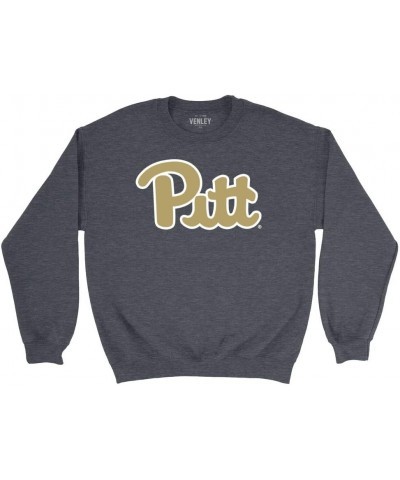 NCAA College Mens/Womens Boyfriend sweatshirts Pittsburgh Panthers Drk Htr- $24.93 T-Shirts