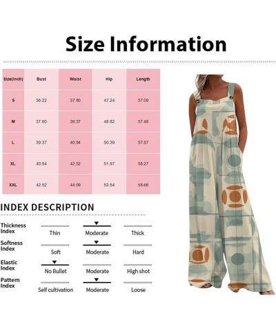 Womens Casual Loose Bohemian Cotton Bib Overalls Baggy Linen Plus Size Jumpsuits Rompers Wide Leg Pants With Pockets 01-multi...