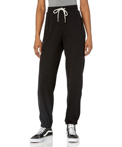 Women's Lived In Lounge Fleece Sweatpants (Regular & Plus Size) Plus Size Black White 1 $17.82 Activewear