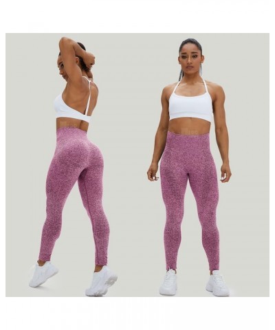 Women Seamless Leggings Smile Contour High Waist Workout Gym Yoga Pants 4 Wine Red $18.26 Leggings