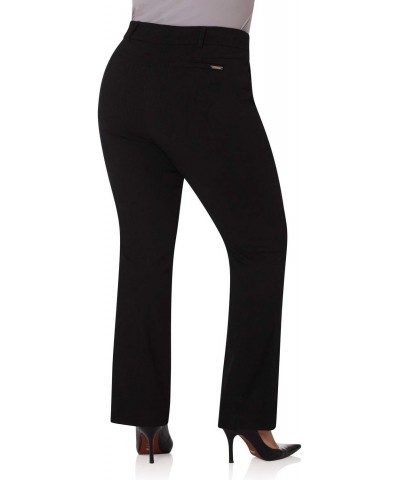 Curvy Woman Ease into Comfort Barely Bootcut Plus Size Pant (16W, Black Corduroy) $31.89 Pants