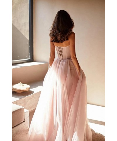 Sweetheart Ball Gown Prom Dress 2023 Tulle Long Women Formal Evening Gowns Lavender $34.85 Dresses