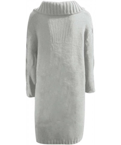 Cardigan Women plus Size 3x Women Coat Single Cardigan Sweater Pocket Hood Large Size Woman Long Cardigan Sweater Grey $20.29...