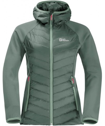 Women's Routeburn Pro Hybrid Jacket Hedge Green $34.53 Jackets