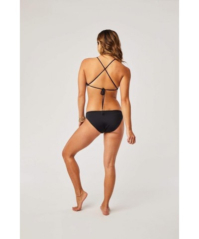 Women's Standard St. Barth Reversible Bottom Black/Black $32.18 Swimsuits