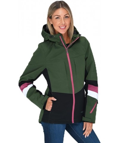 Women's Chamonix Jacket Tarp Olive $32.22 Jackets