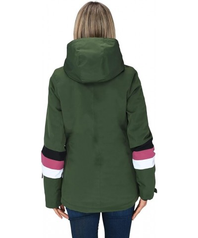 Women's Chamonix Jacket Tarp Olive $32.22 Jackets