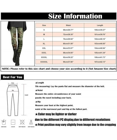 Yoga Wear High Waisted Workout Pants for Women Leggings for Gym Brown Leggings Leggings for Women Soft Christmas H-a $6.15 Le...