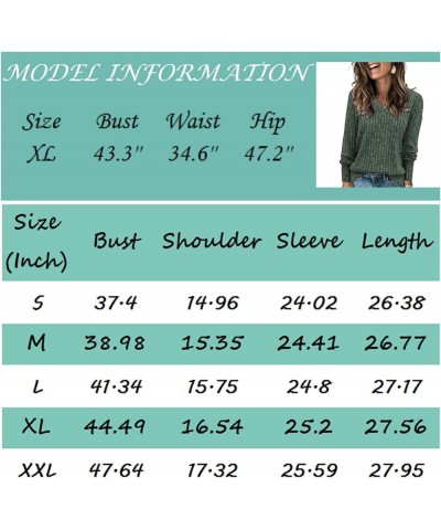 Long Sleeve Shirts for Women Scoop Neck Plain Tshirts Ribbed Knit Slim Fit Plus Size Tops Sexy Tunic Y2K Clothes C-dark Gray ...