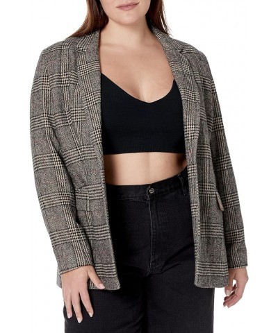 Women's Blazer (Available in Plus Size) Plaid $26.44 Blazers